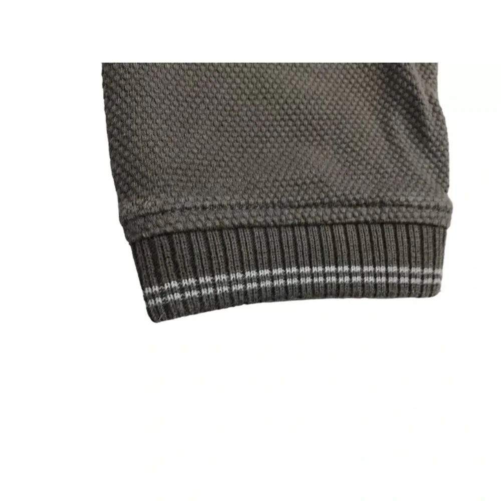 Pure‎ & Simple Brown Mens Long Sleeve Crew Neck Pullover Sweater Size XL